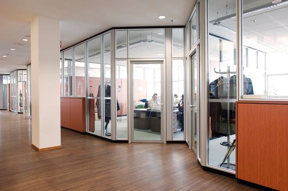 kupować System panoramiczny Aluminiowy ramy Szklane ściany rozdzielcze dla mieszkalnych online manufacture
