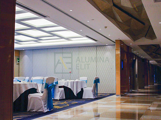 Dobra cena. Przesuwana ściana działowa z izolacją akustyczną STC 42-56dB i profilem 6061-T6, stalowa rama Q235 w Internecie