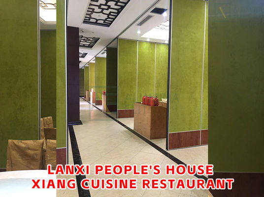 Dobra cena. Aluminum Alloy Frame Operable Partition Wall System with Stc Rating 42-56dB and Fabric Surface Finishing w Internecie