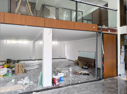 Dobra cena. Customized Soundproof Partition with 6061-T6 Profiles and Q235 Steel Frame for Office Spaces w Internecie