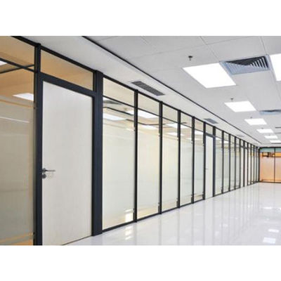 Dobra cena. Top Supported Manually Operated Office Glass Partition Wall with Convenient Operability and Tempered Glass w Internecie