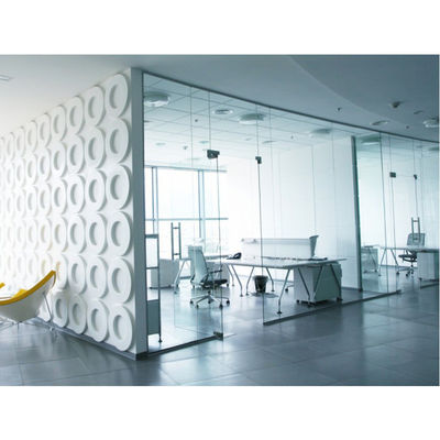 Sala / Sala spotkań Aluminiowa ramka Szklana ściana dźwiękoszczelna