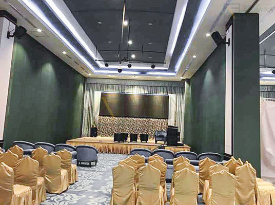 Dobra cena. Customizable Movable Partition Wall with 9mm MDF Magnesium Board and Up to 6M Height for Hotel and Meeting Room w Internecie