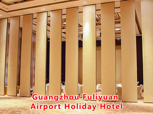 Dobra cena. Gansu Yinchuan International Cultural Exchange Center | Aluminum Frame Movable Partition Wall with High Pressure Laminate Board and Dupont POM Rollers for Top and Bottom Jack Lifting w Internecie